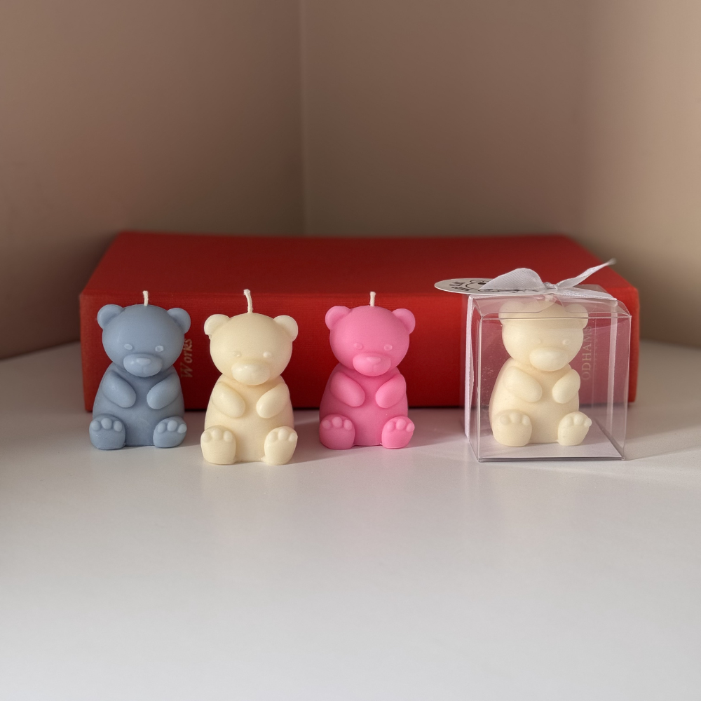 Classic Bear Candle
