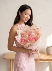 Soy wax candle bouquets collection
