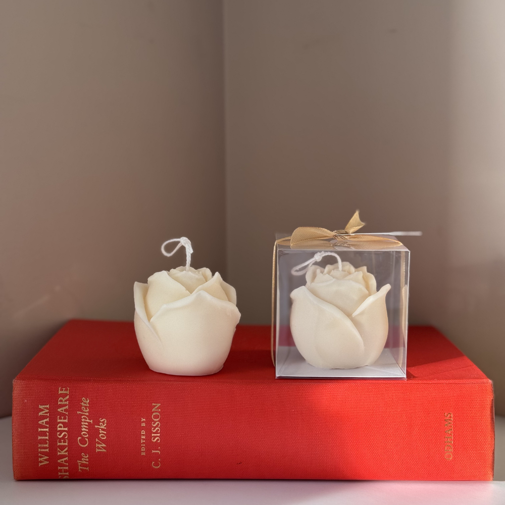 Rose Bud Candle 1